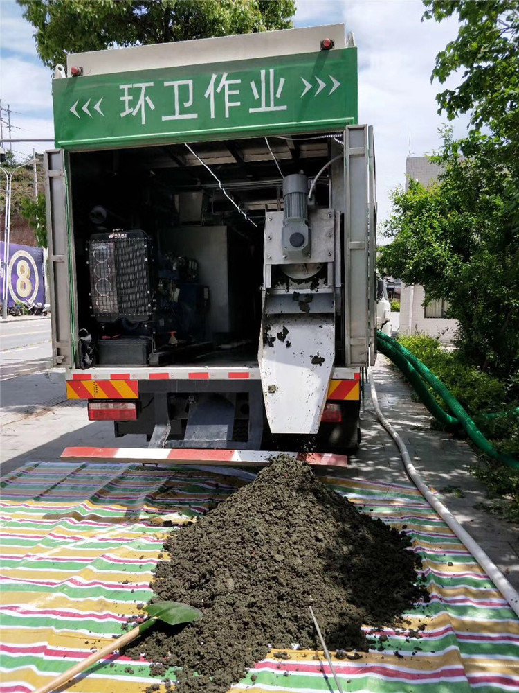 闽侯淤泥干湿分离