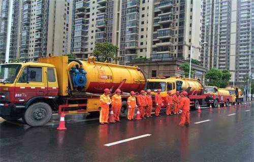 闽侯市政管道清淤