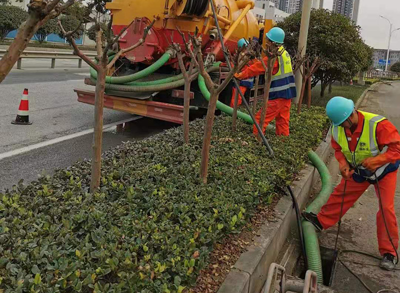 闽侯市政管道清淤